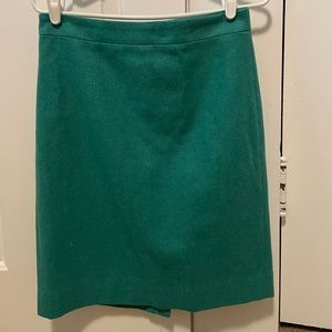 JCrew wool pencil skirt